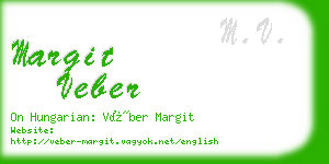 margit veber business card